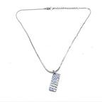 Christian Dior Blue Trotter Pendant Necklace