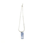 Christian Dior Blue Trotter Pendant Necklace