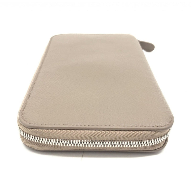 Balenciaga Calfskin Zip Around Wallet