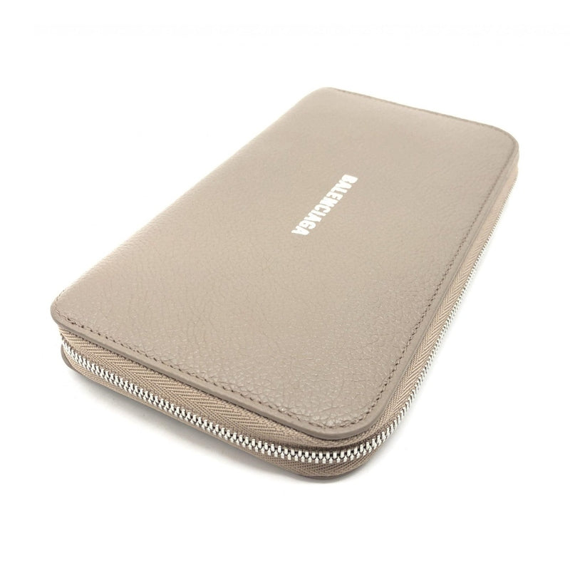 Balenciaga Calfskin Zip Around Wallet