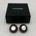 CC Button Clip-On Earrings