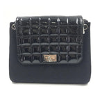 Chanel Chocolate Bar Patent Leather Shoulder Bag