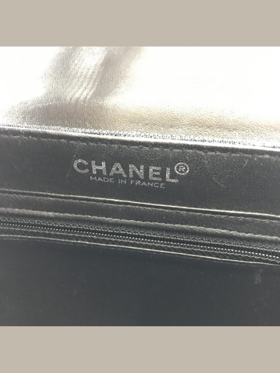 Chanel Chocolate Bar Patent Leather Shoulder Bag