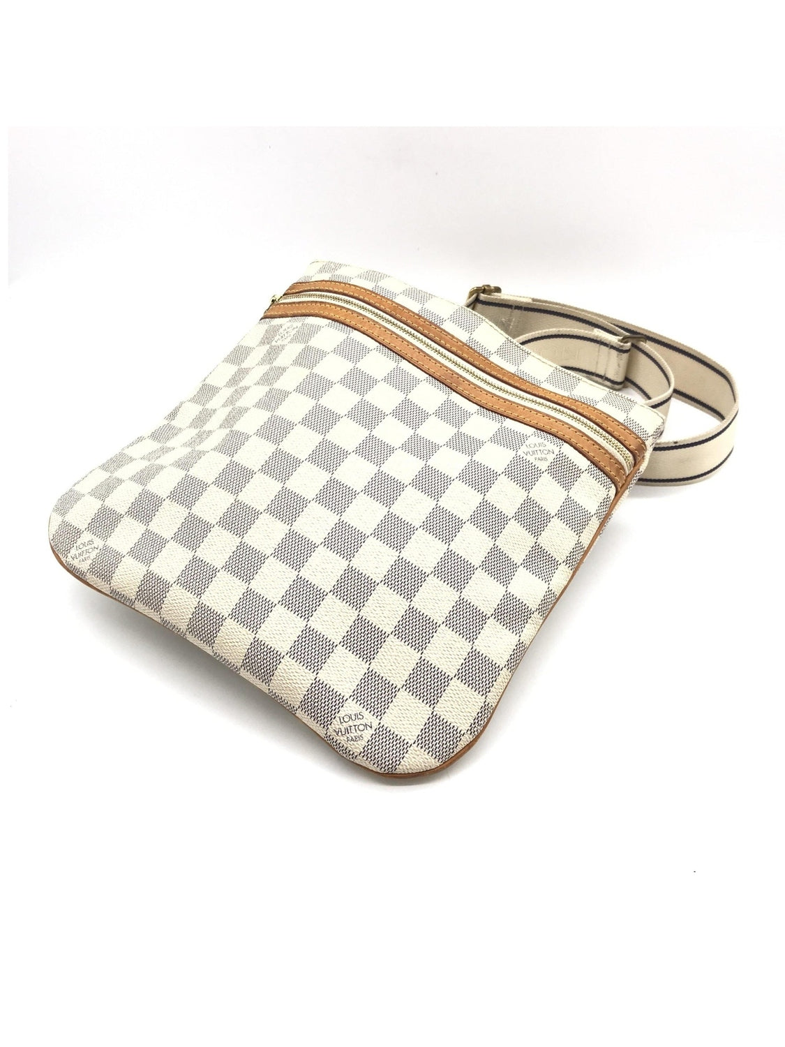 Louis Vuitton Damier Azur Pochette Bosphore Crossbody Bag