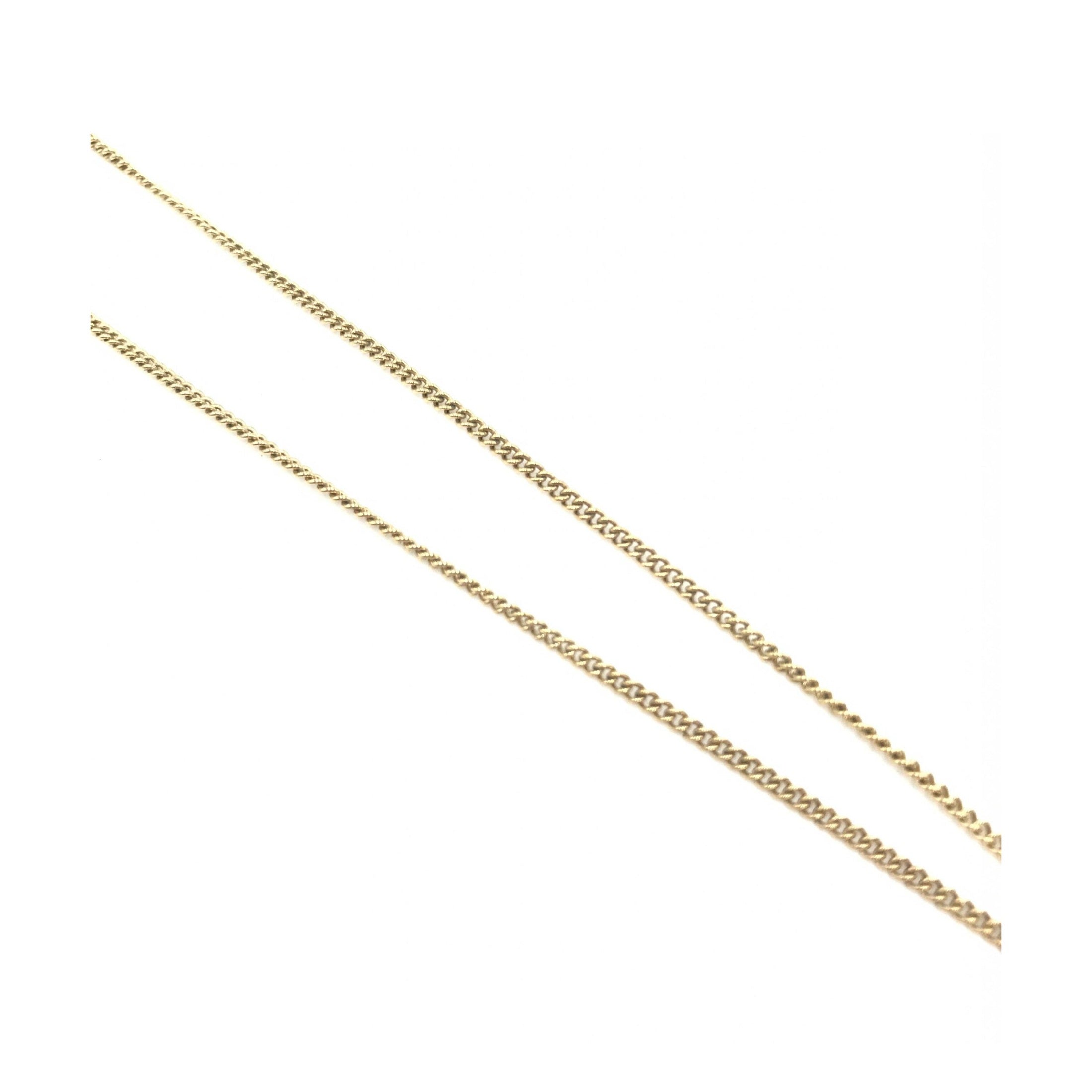 Christian Dior Dolphin Motif Rhinestone Gold Plated Necklace