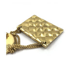 Chanel Gold Plated Bag Motif Brooch