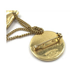 Chanel Gold Plated Bag Motif Brooch