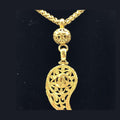 Gold Plated Coco Mark Necklace