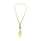 Chanel Gold Plated Coco Mark Necklace