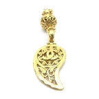 Chanel Gold Plated Coco Mark Necklace