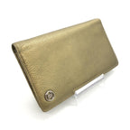 Chanel Gold Tone Caviar Leather Bifold Wallet