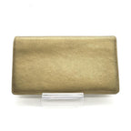 Chanel Gold Tone Caviar Leather Bifold Wallet
