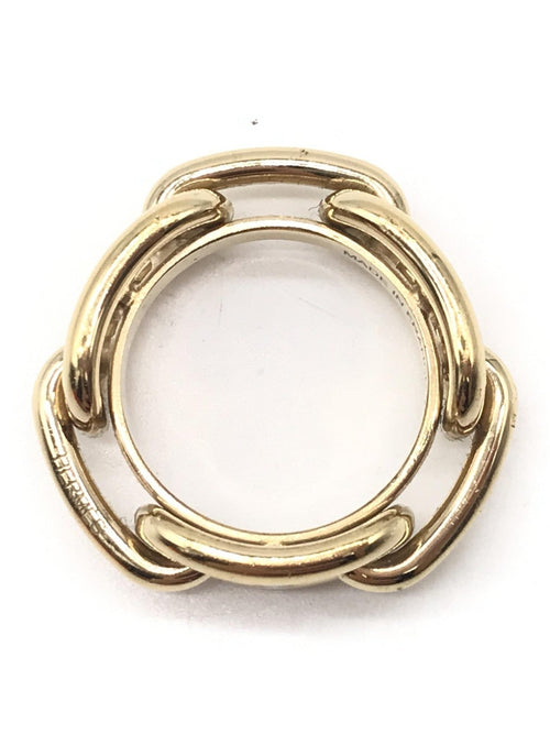 Hermès Gold-Plated Scarf Ring Accessory