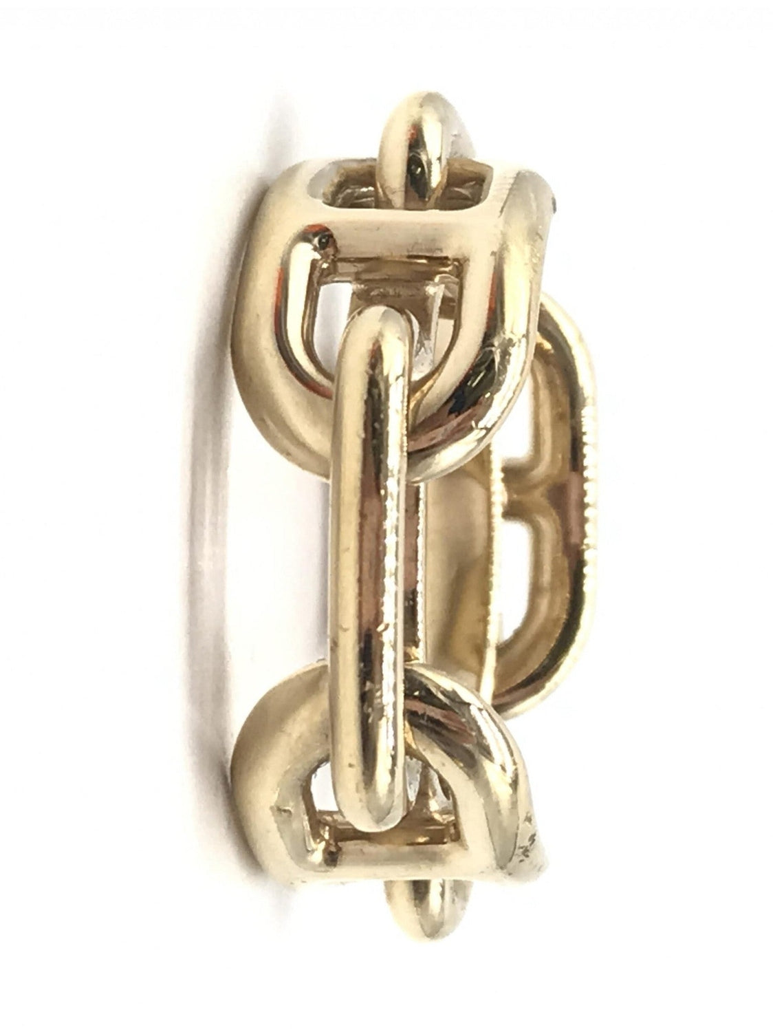 Hermès Gold-Plated Scarf Ring Accessory