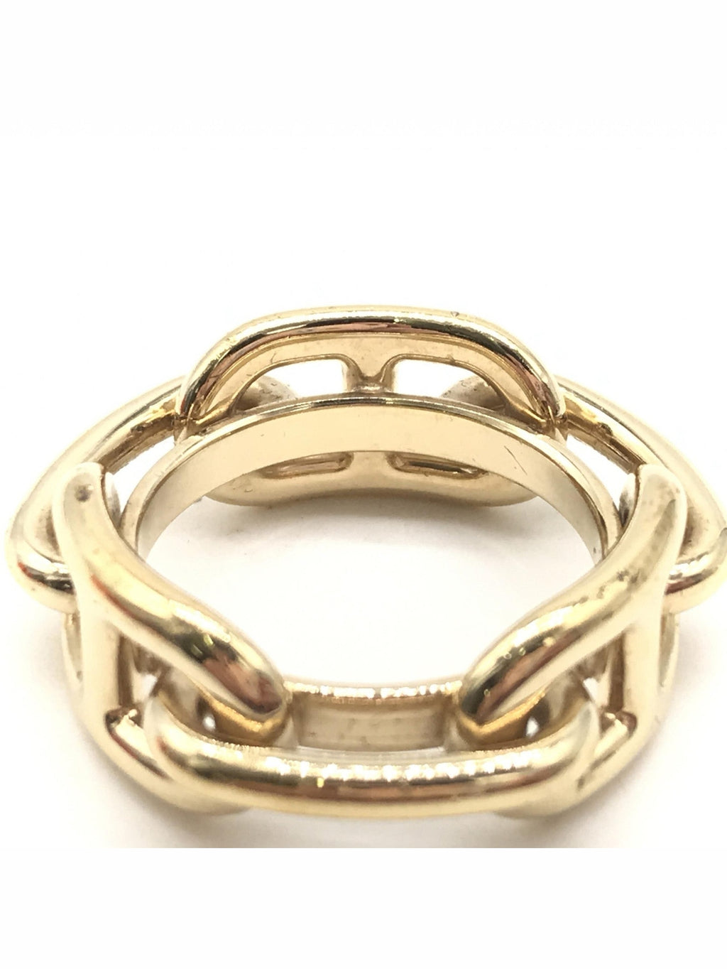 Hermès Gold-Plated Scarf Ring Accessory
