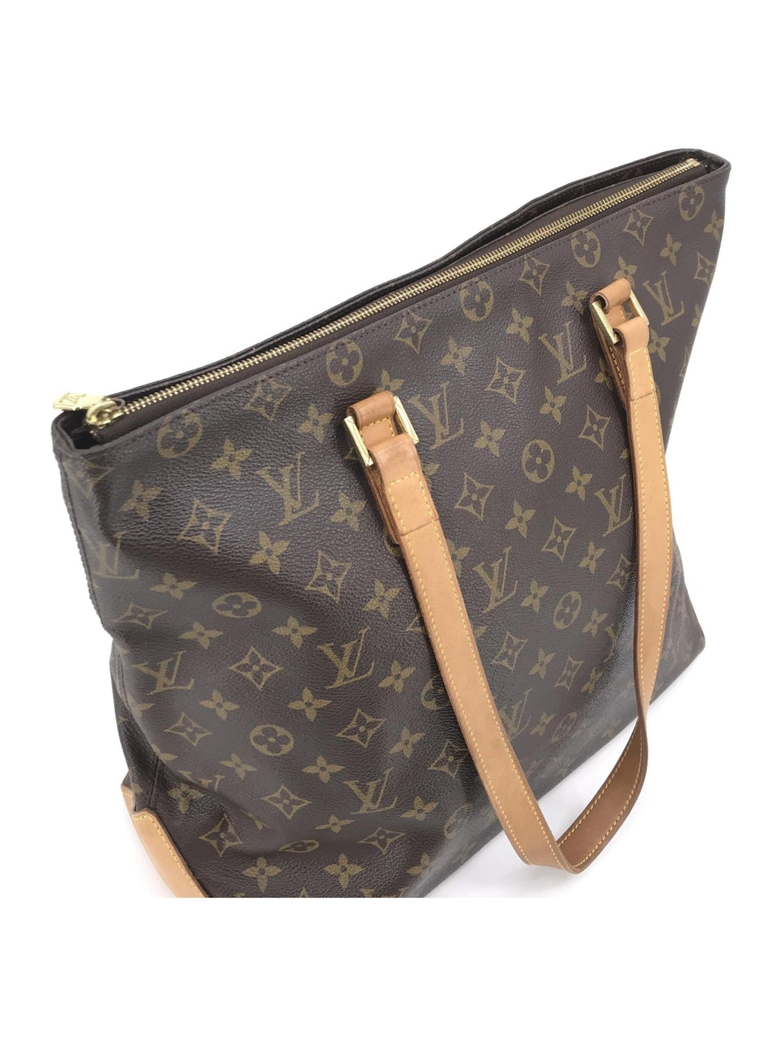 Louis Vuitton Monogram Canvas Cabas Mezzo Tote Bag