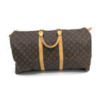 Louis Vuitton Monogram Keepall 55 Handbag