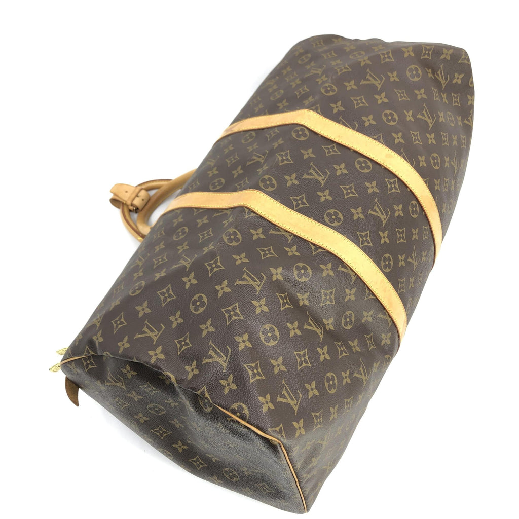 Louis Vuitton Monogram Keepall 55 Handbag