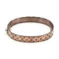 Louis Vuitton Nanogram Cuff Bangle/Plated