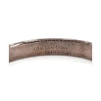Louis Vuitton Nanogram Cuff Bangle/Plated