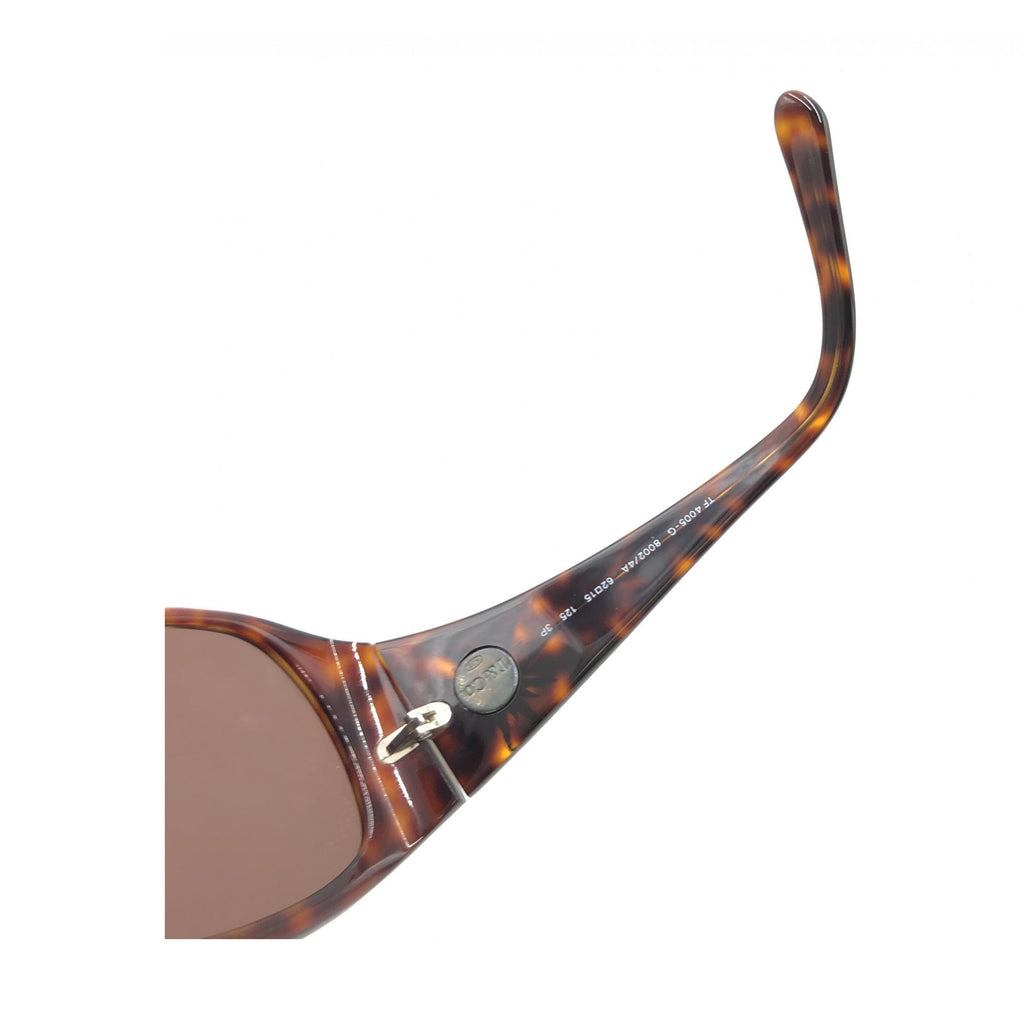 Tiffany & Co. Oval-Shaped Brown Sunglasses