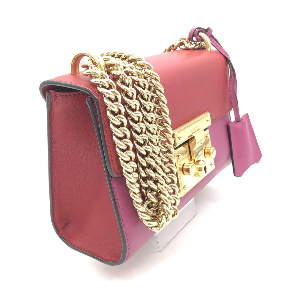 Gucci Padlock Crossbody Shoulder Bag In Pink