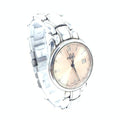 Fendi Pink Champagne Dial Quartz Watch, Stainless Steel