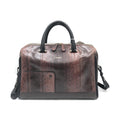 Bally Python Pattern 2WAY Boston Bag