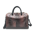 Bally Python Pattern 2WAY Boston Bag