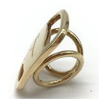Salvatore Ferragamo PLEATS PLEASE Designer Scarf Ring