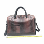 Bally Python Pattern 2WAY Boston Bag