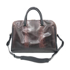 Bally Python Pattern 2WAY Boston Bag