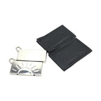 Hermès Silver Tone Half Sun Pendant Set