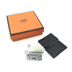 Hermès Silver Tone Half Sun Pendant Set