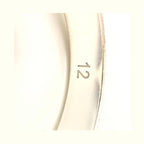 Gucci Sterling Silver Heart Trademark Ring, US Size 5.5