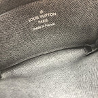 Louis Vuitton Taiga Zippy Coin Purse In Black