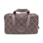 Chanel Wild Stitch Handbag Mini Boston Red