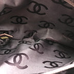 Chanel Wild Stitch Handbag Mini Boston Red