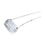 Christian Dior Dior 925 Sterling Silver Antique Art Deco Howard & Co. "Port" Necklace