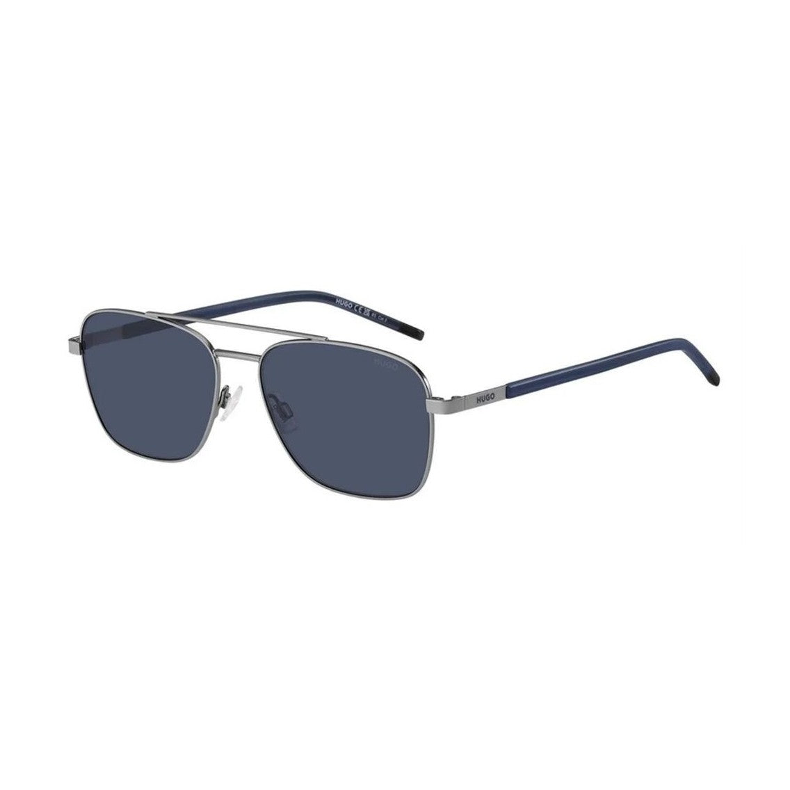 Hugo Boss Gray Metal Sunglasses