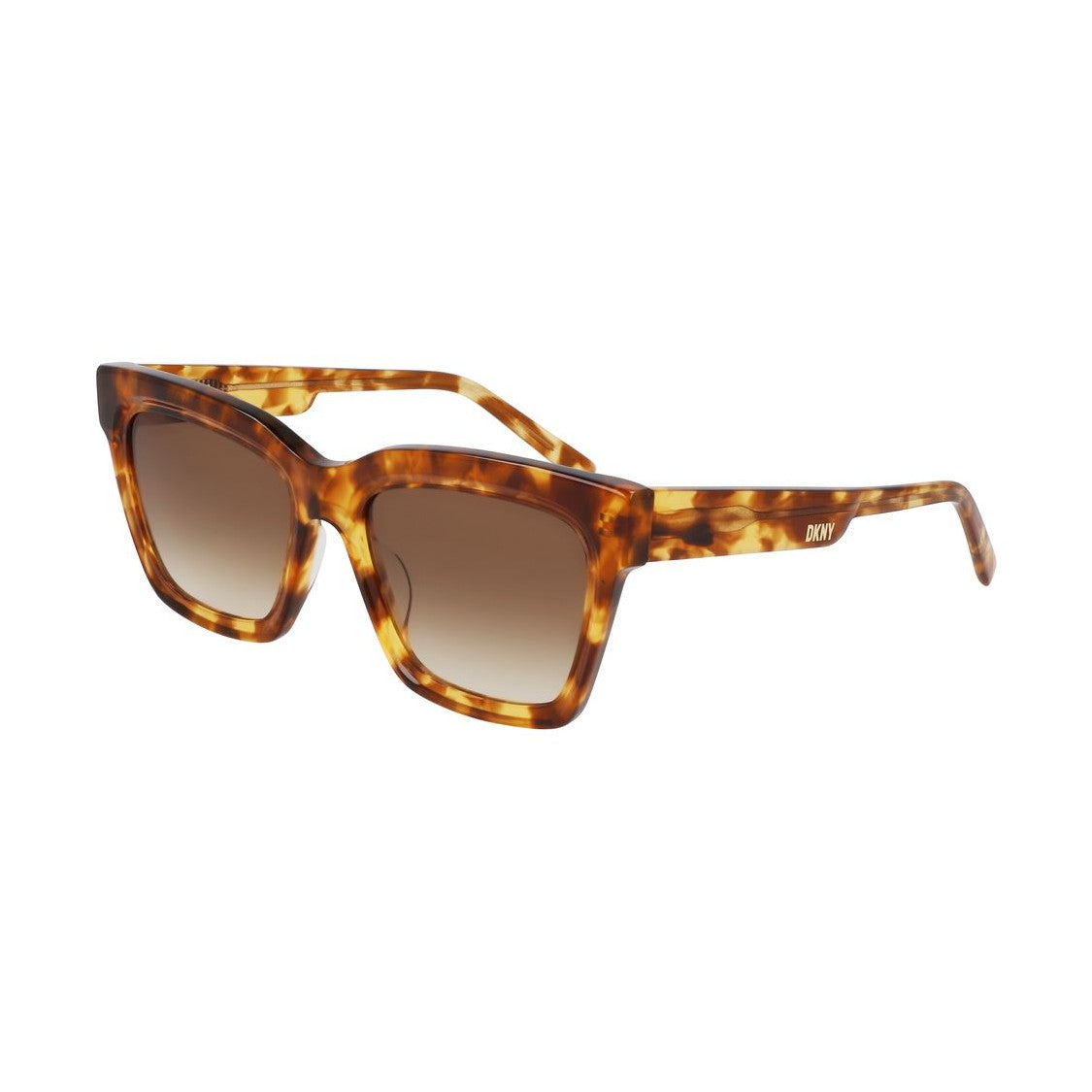 DKNY Brown Acetate Sunglasses