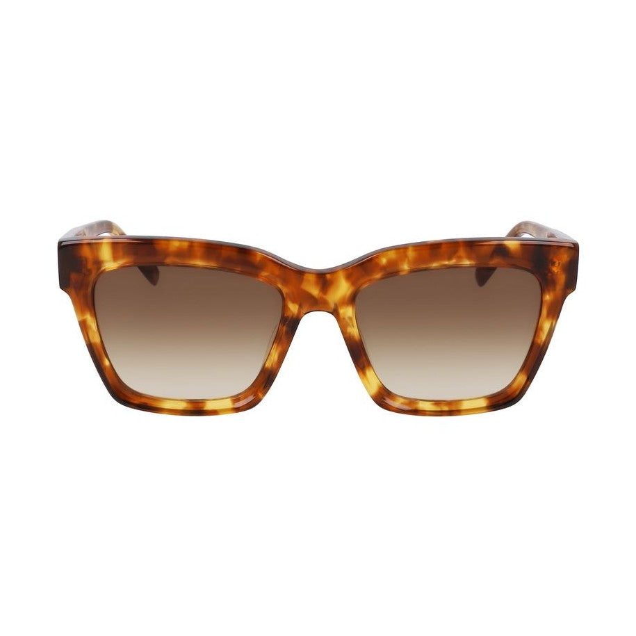 DKNY Brown Acetate Sunglasses