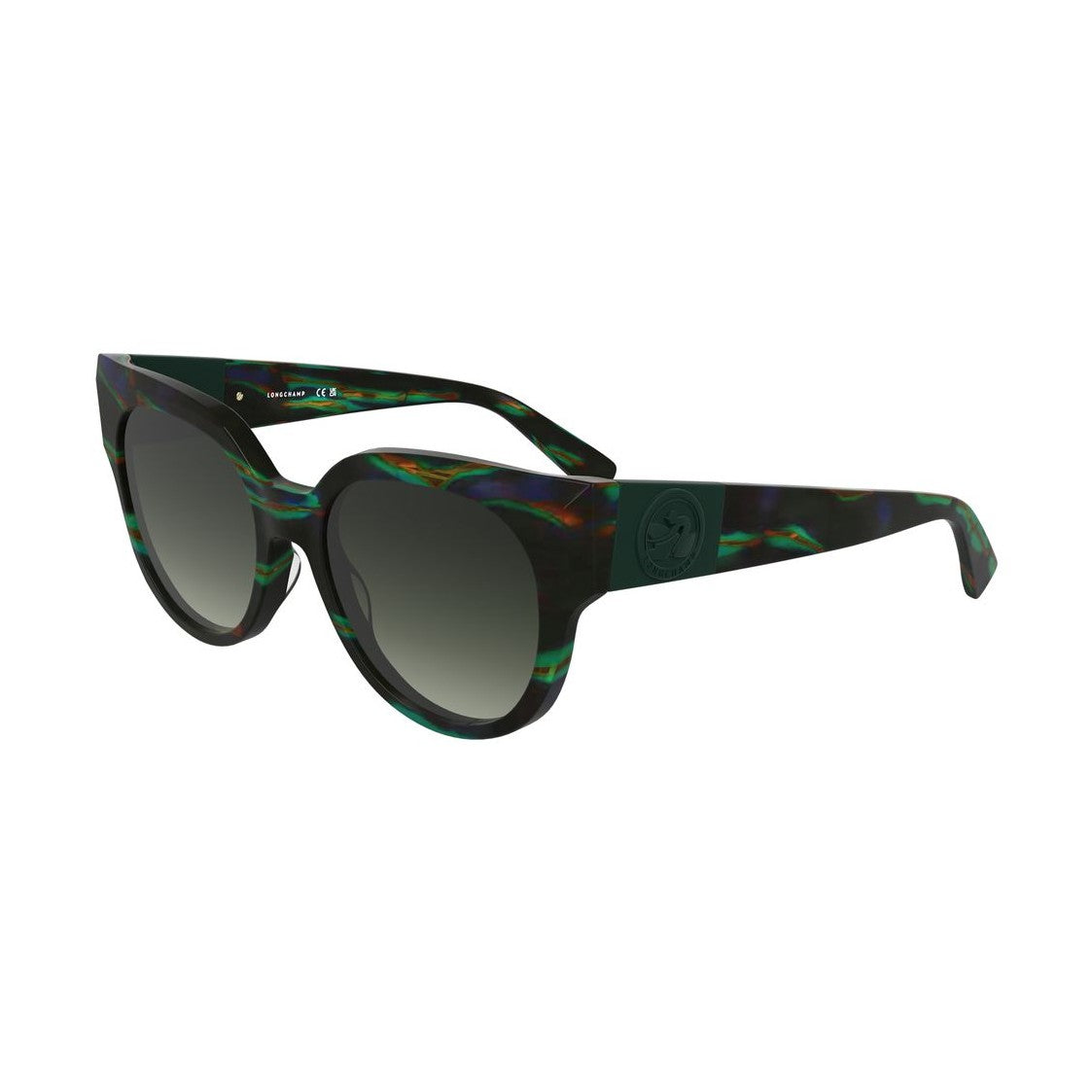 Longchamp Black Acetate Sunglasses