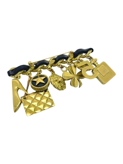 Chanel Gold Gold Broch