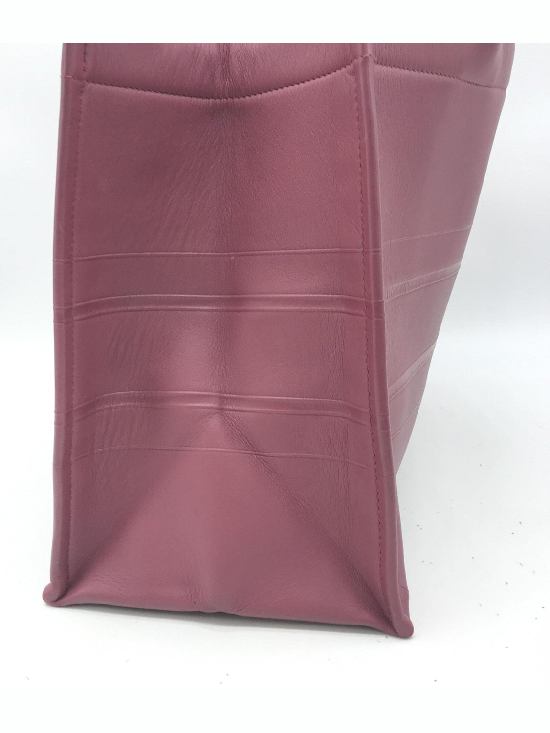 Christian Dior Leather Book Tote Bag