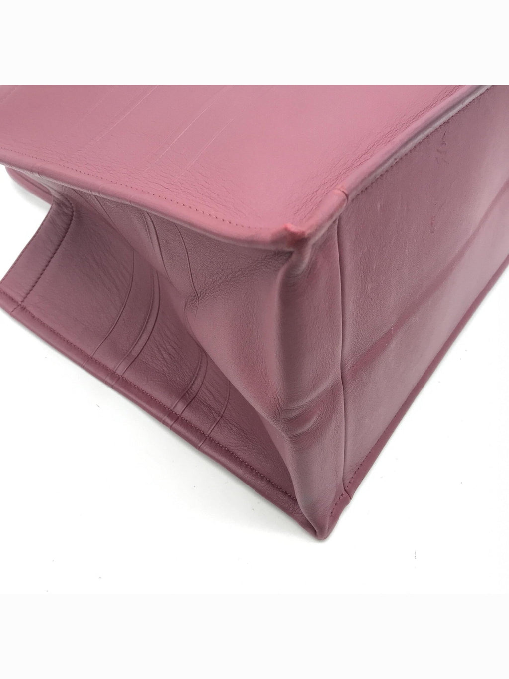 Christian Dior Leather Book Tote Bag