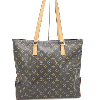 Louis Vuitton Monogram Cabas Mezzo Tote Handbag
