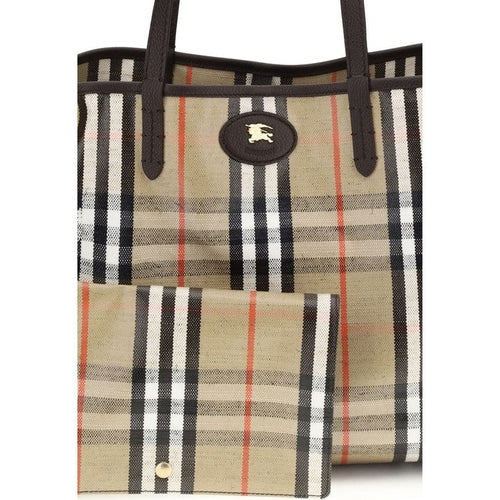 Burberry Multicolor Cotton Handbag