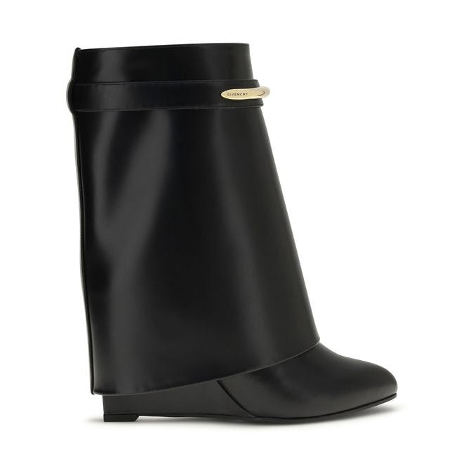 Givenchy Black Calf Leather Bos Taurus Ankle Boots