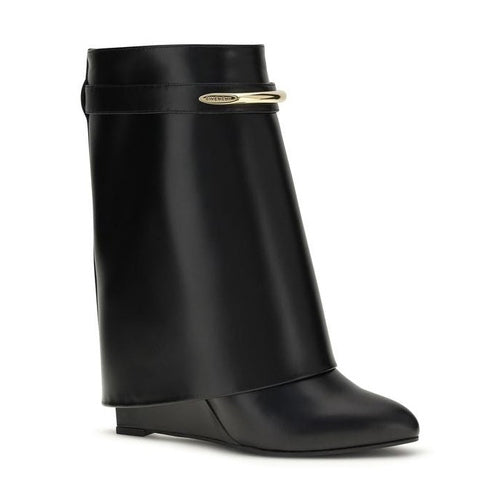 Givenchy Black Calf Leather Bos Taurus Ankle Boots